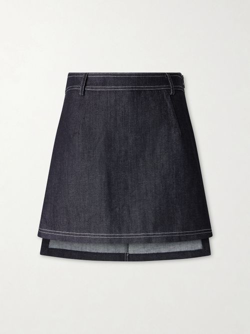 Minnie Denim Mini Skirt - Blue
