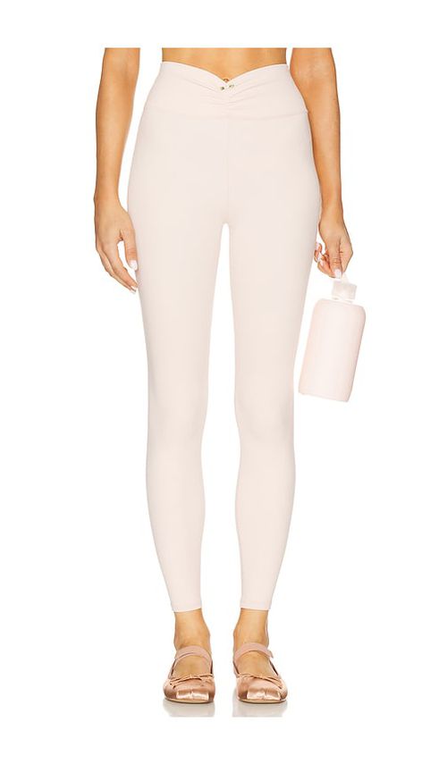 WeWoreWhat Ruched V Legging in Pink.  XL. Also in