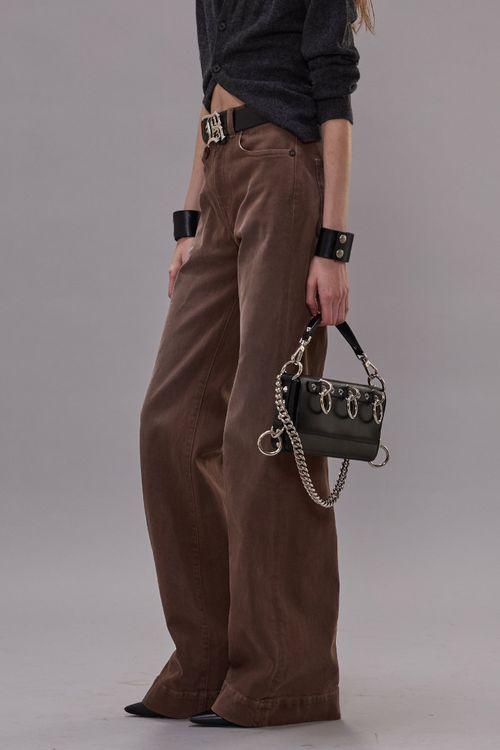 R13 Charlotte Jean - Clean Umber Stretch