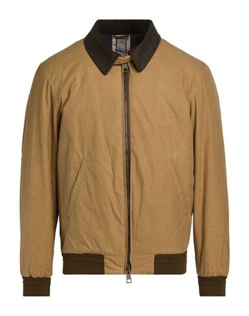 Man Jacket Khaki Size 40 Cotton