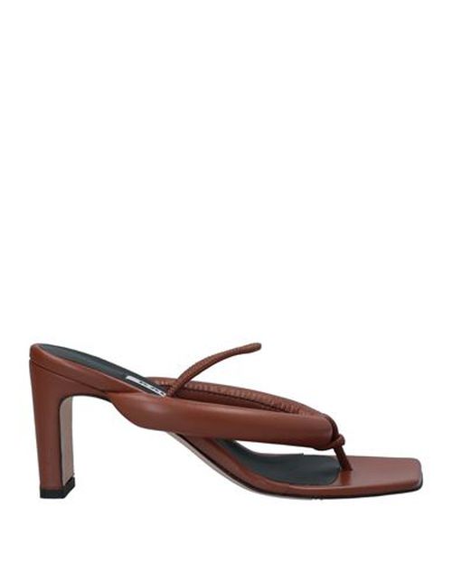 Kallistè Woman Thong sandal Tan Size 6.5 Leather