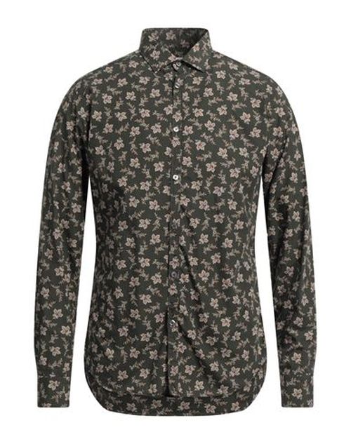 Man Shirt Military green Size 15 ½ Cotton