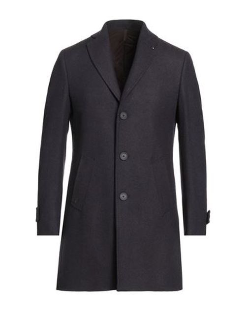 Man Coat Midnight blue Size 36 Wool, Polyester, Polyamide