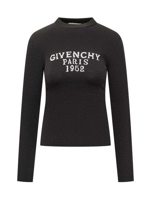 Embroidered Logo Knitwear Sweater