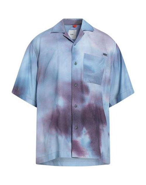 Man Shirt Pastel blue Size L Viscose