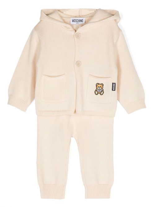 Knitted trouser set - Neutrals
