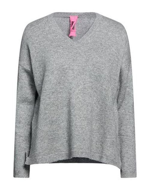 Woman Sweater Grey Size M Merino Wool, Cashmere