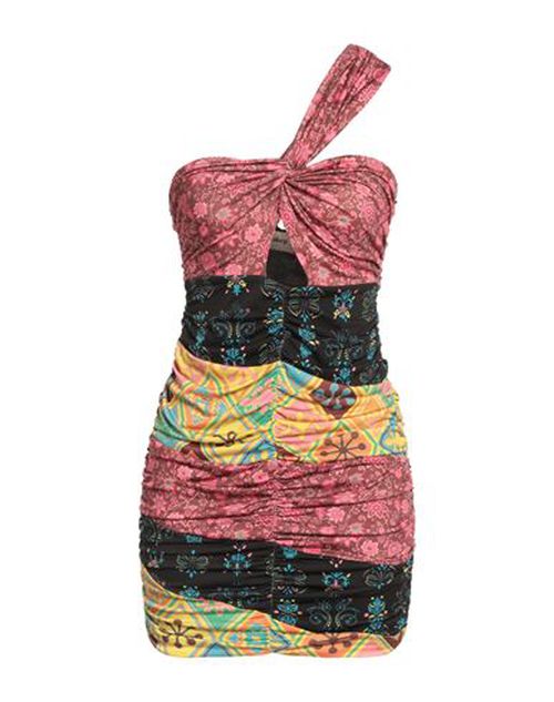 Akep Woman Mini dress Black Size 4 Polyester, Elastane