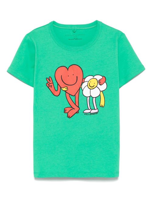 Graphic-print T-shirt - Green