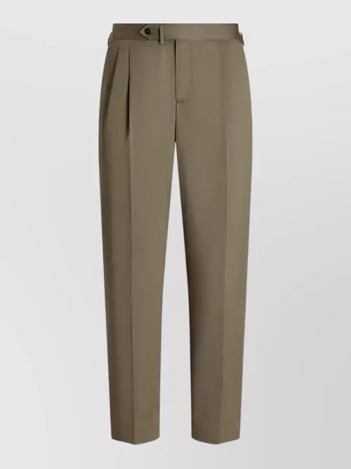 Dolce&Gabbana - tailored trousers straight leg pleated front