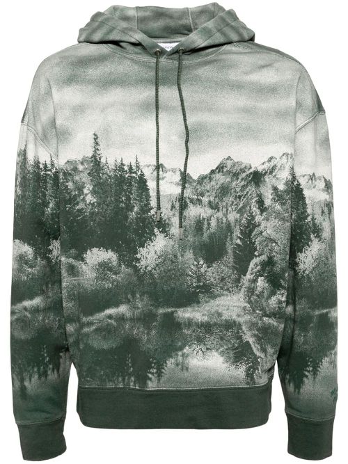 Landscape hoodie - Green