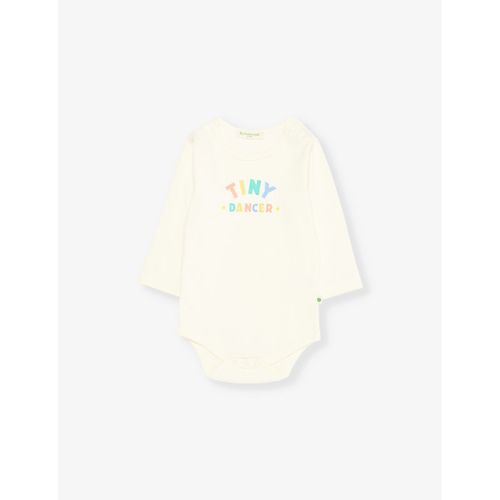 Tiny Dancer Rainbow Text-Print Cotton Bodysuit