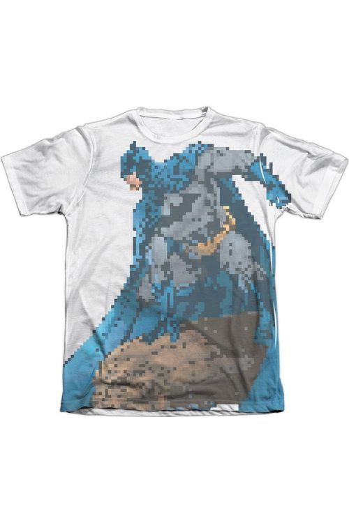 Batman Batbit Adult Poly/Cotton Short Sleeve Tee / T-Shirt