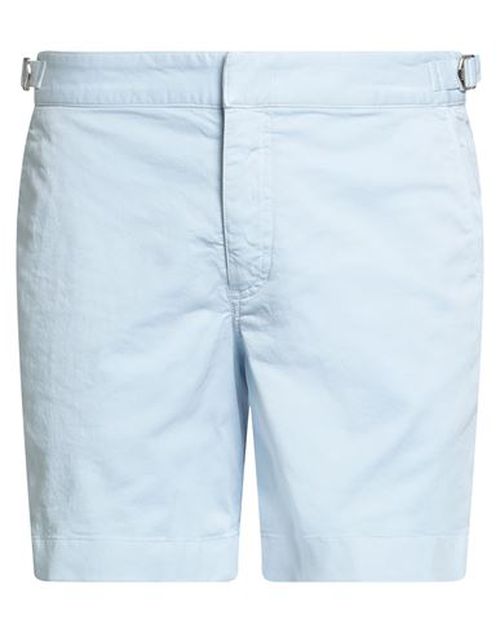 Man Shorts & Bermuda Shorts Sky blue Size 30 Cotton, Elastane