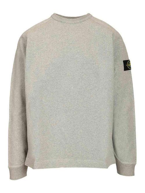 Grey Melange Sweatshirt