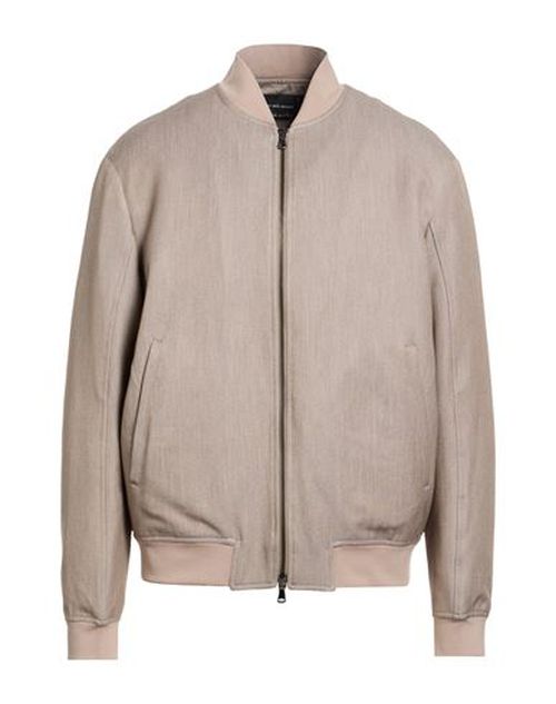 Man Jacket Beige Size XL Polyester, Viscose, Elastane