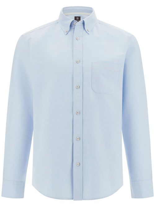 Oxford cotton shirt - Blue