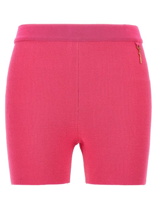 -Le Short Pralu Leggings Fucsia-Donna