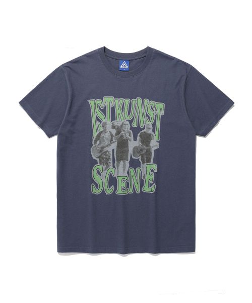SCENE BAND TEE_NAVY