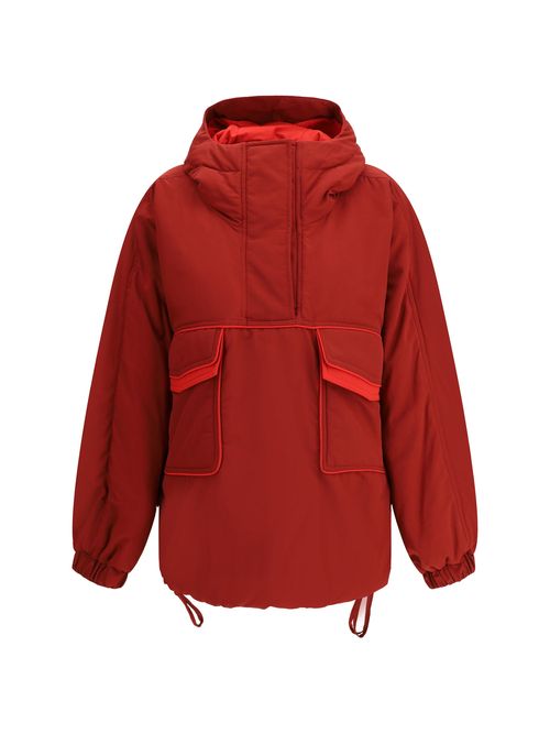 Zoe Anorak Jacket — Red