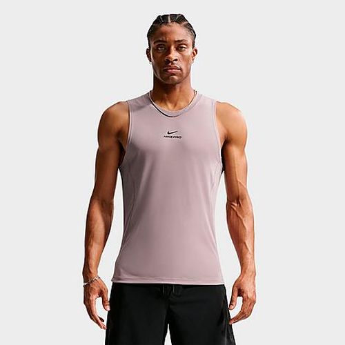 Men's Pro Dri-FIT Training Tank Top in Light Violet Ore/Black