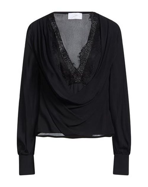 Woman Top Black Size 2 Viscose