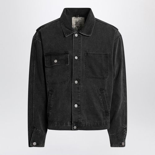 Basketcase Gallery Black Washed Denim Jacket