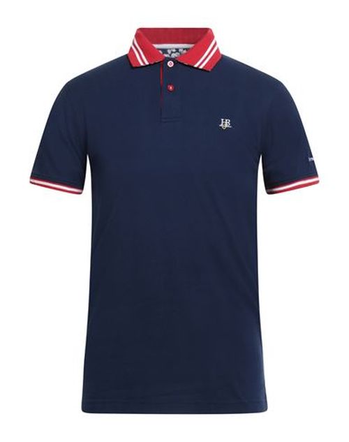 Jeans Man Polo shirt Navy Size L Cotton