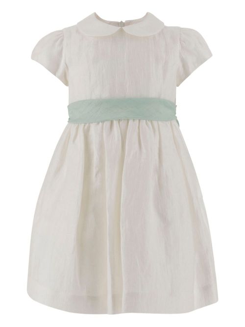 Bow-detail dress - White