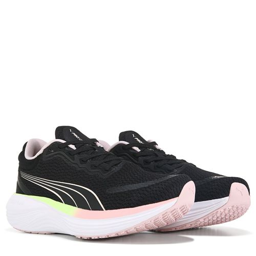 Women's Scend Pro Running Shoes (Black/Pink/Green/White)