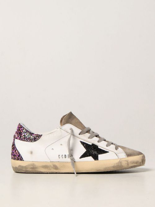 Super Star panelled low-top trainers