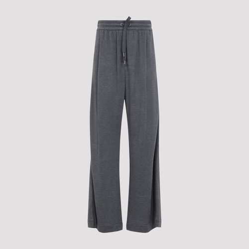 Cotton-Silk Blend Pants