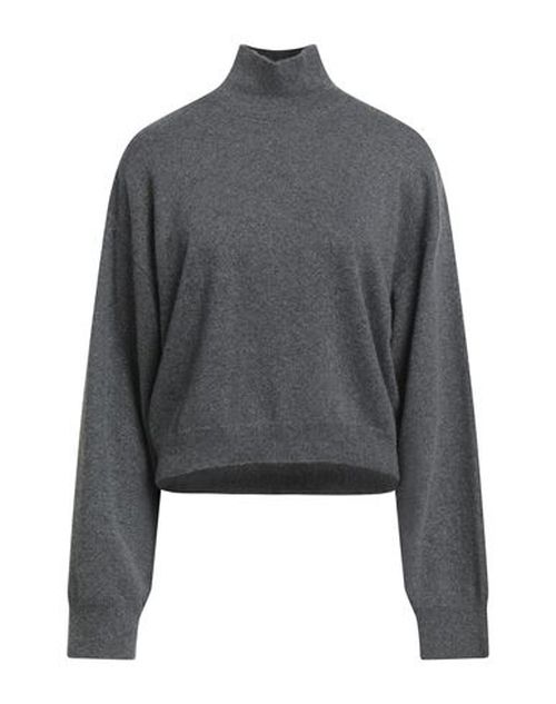 Woman Turtleneck Lead Size 12 Merino Wool, Viscose, Silk, Cashmere, Polyester