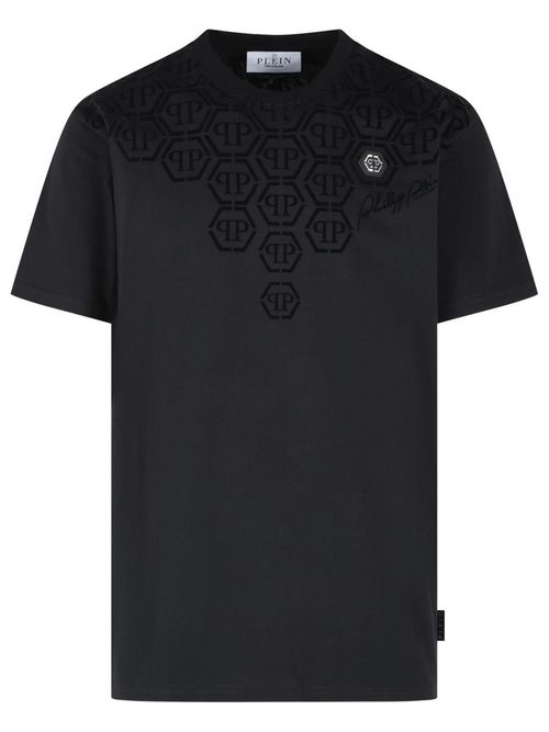 Black Cotton T-Shirt