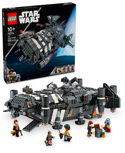 Star Wars: Skeleton Crew The Onyx Cinder Building Toy Set 75374, 1325 Pieces - Multi Color