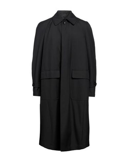 Man Overcoat Black