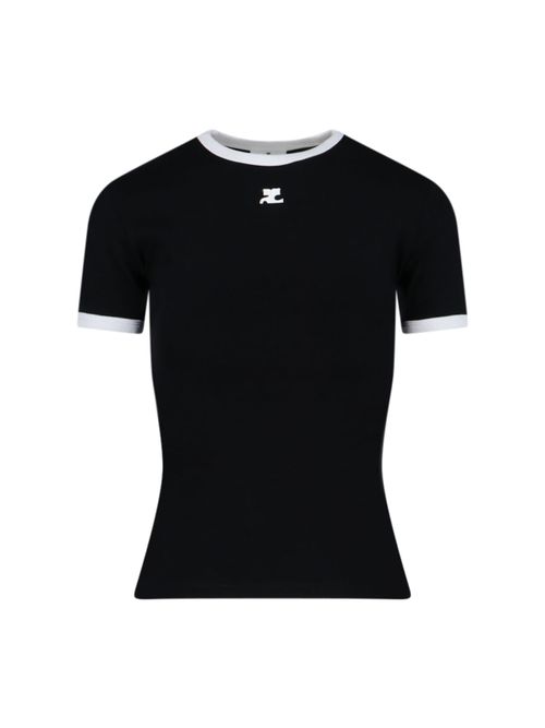 Courrèges Women's 100% Cotton Polo Shirt