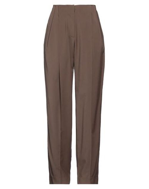 Low Classic Woman Pants Khaki Size M Wool, Polyester, Polyurethane