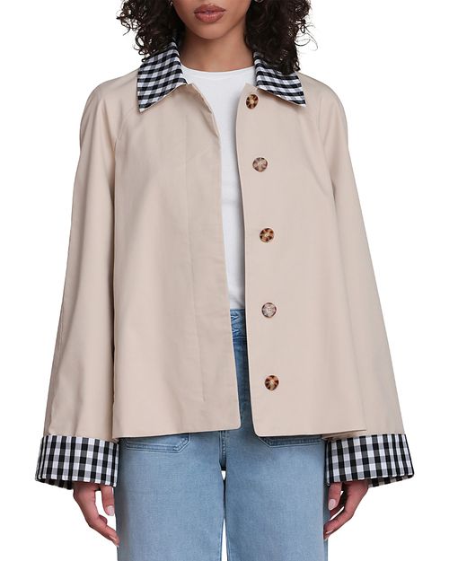 Crop Trench Coat