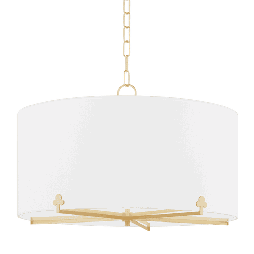 Mitzi Darlene 5-Light Chandelier in Aged Bra