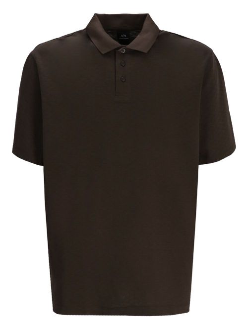 Cotton polo shirt - Brown