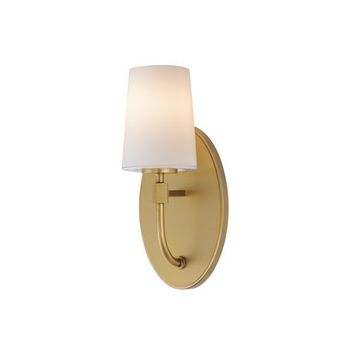 Natural Aged Brass Wall Sconce from the Durham Collection