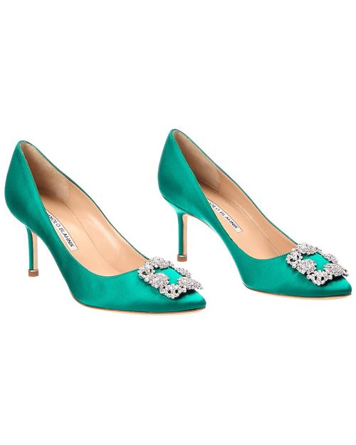 Hangisi 70 Satin Pump (Authentic Pre-Loved)
