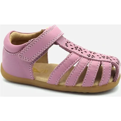 Bobux Girl's CHELSEA (STEP-UP) FIRST WALKER SANDAL - Purple - Size: 4