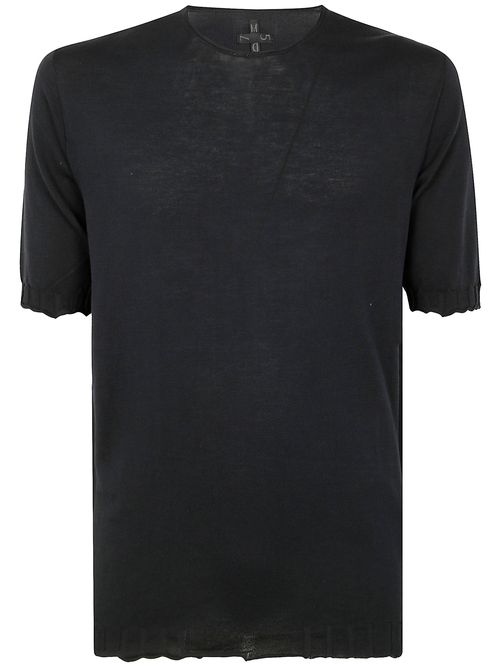Short Sleeves Round Neck Sweater F