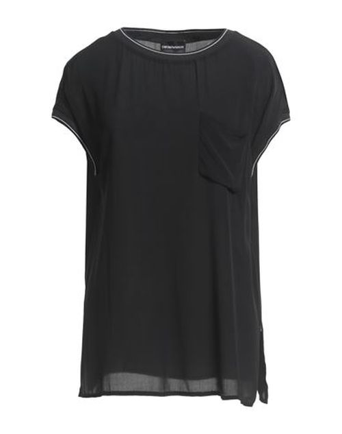 Woman Top Black Size 4 Viscose