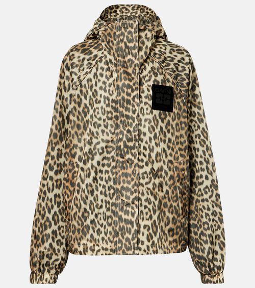 Leopard-print jacket