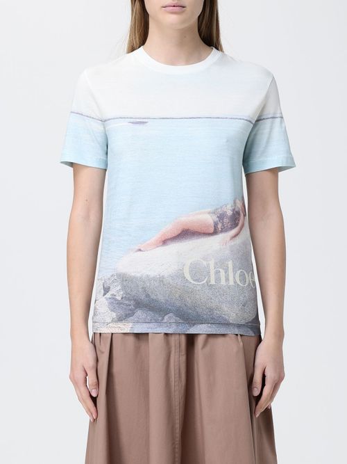 CHLOÉ T-Shirt Woman color Multicolor
