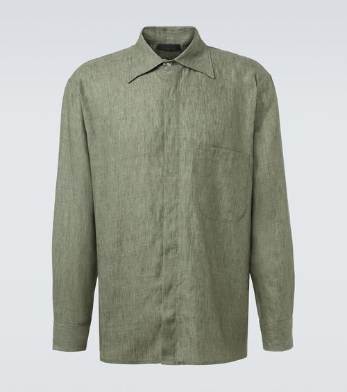 Resort linen shirt