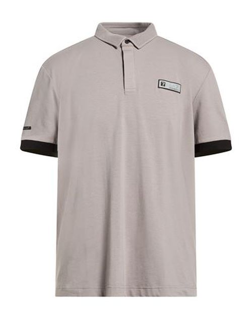 Man Polo shirt Taupe Size XL Recycled polyester, Cotton, Elastane